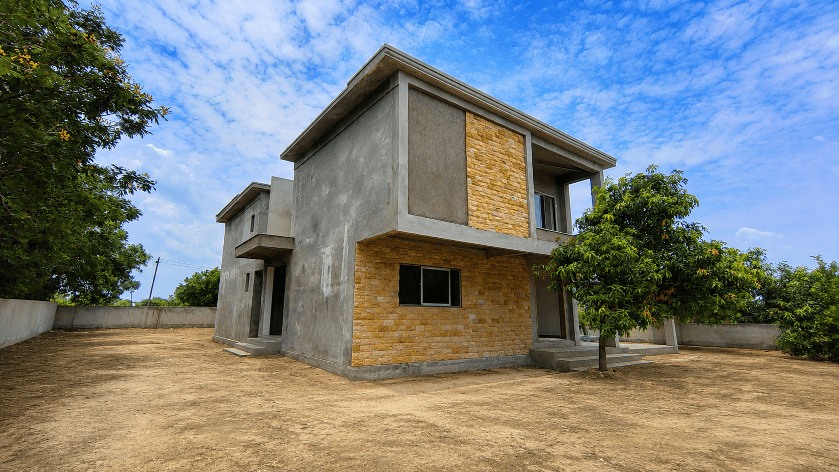 Farm House Construction by Elite Engineers