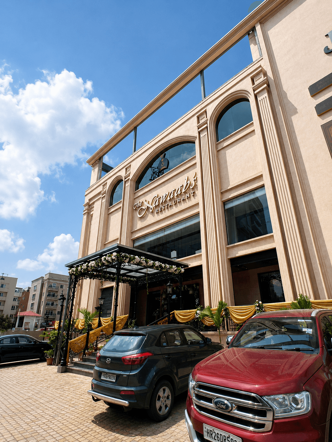 Nawab Hotel — restaurant interior, Hyderabad